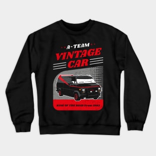 A-Team Vintage Car 80s Crewneck Sweatshirt